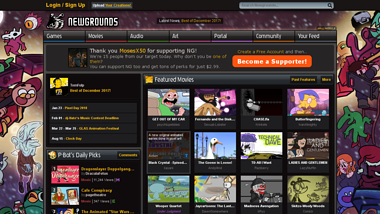is newgrounds Up or Down