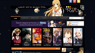 is animerush Up or Down