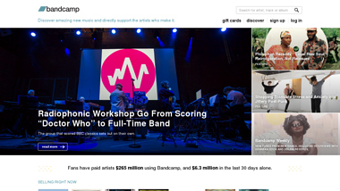 is bandcamp Up or Down