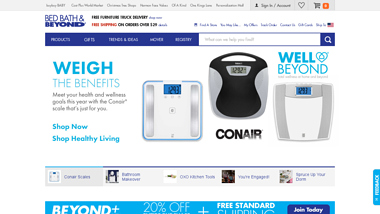 is bedbathandbeyond Up or Down