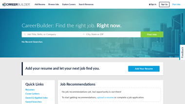 is careerbuilder Up or Down