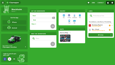 is citymapper Up or Down