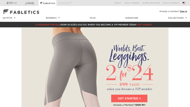 is fabletics Up or Down