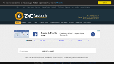 is fastssh Up or Down
