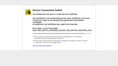 is fdcservers Up or Down