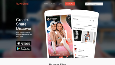 is flipagram Up or Down