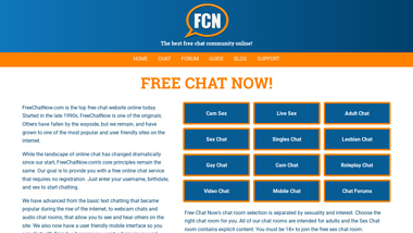 is freechatnow Up or Down
