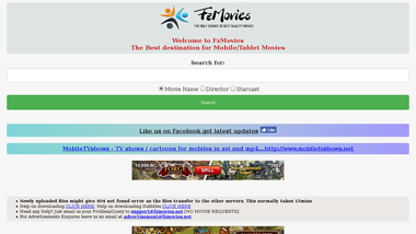 is fzmovies Up or Down