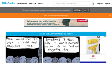 is gocomics Up or Down