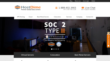 is hostdime Up or Down