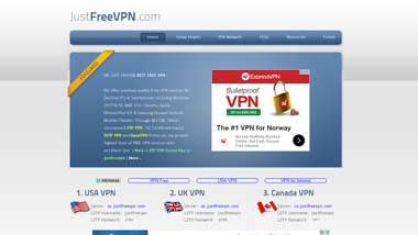 is justfreevpn Up or Down