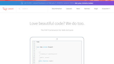 is laravel Up or Down