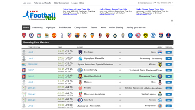 is livefootballvideo Up or Down