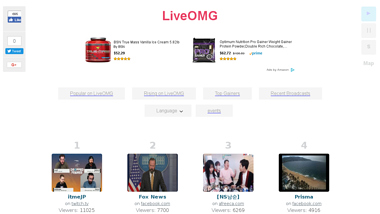 is liveomg Up or Down