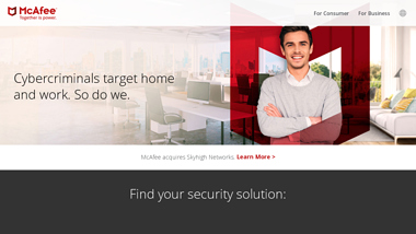 is mcafee Up or Down
