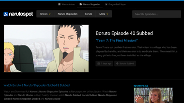 is narutospot Up or Down