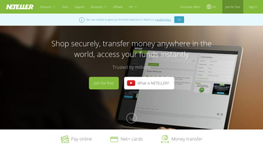 is neteller Up or Down
