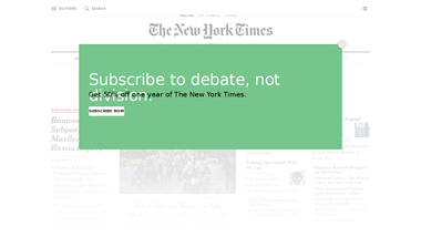 is nytimes Up or Down