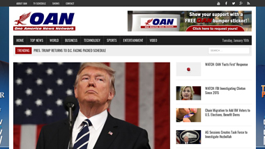 is oann Up or Down