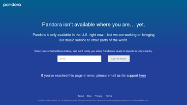 is pandora Up or Down