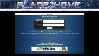 is place2home Up or Down
