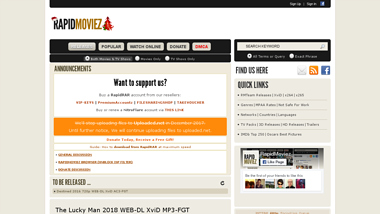 is rapidmoviez Up or Down