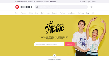 is redbubble Up or Down