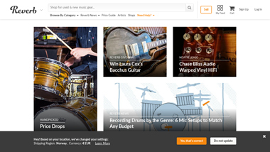 is reverb Up or Down