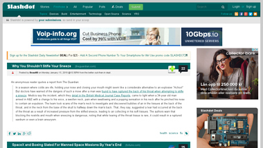 is slashdot Up or Down