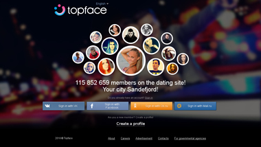 is topface Up or Down