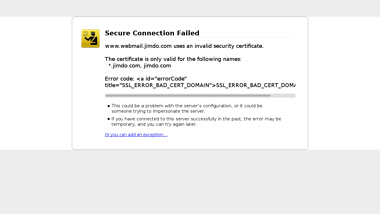 is webmail.jimdo Up or Down